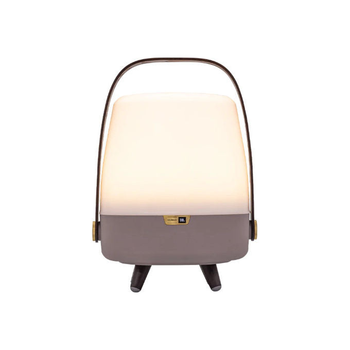 Kooduu Lite-up Play Mini 2.0, lampada altoparlante con JBL, bluetooth 5.3, luce LED 2700K, 8W, batteria 11h, Terra