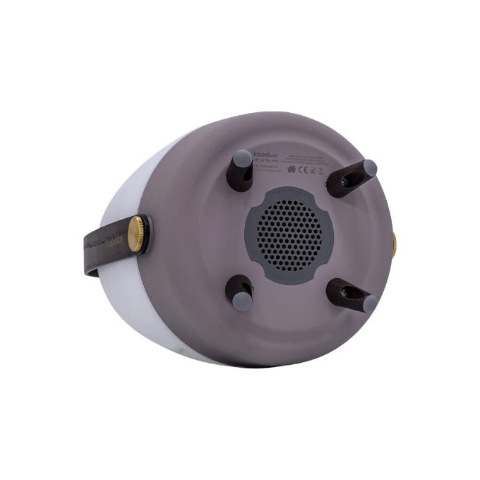 Kooduu Lite-up Play Mini 2.0, lampada altoparlante con JBL, bluetooth 5.3, luce LED 2700K, 8W, batteria 11h, Terra