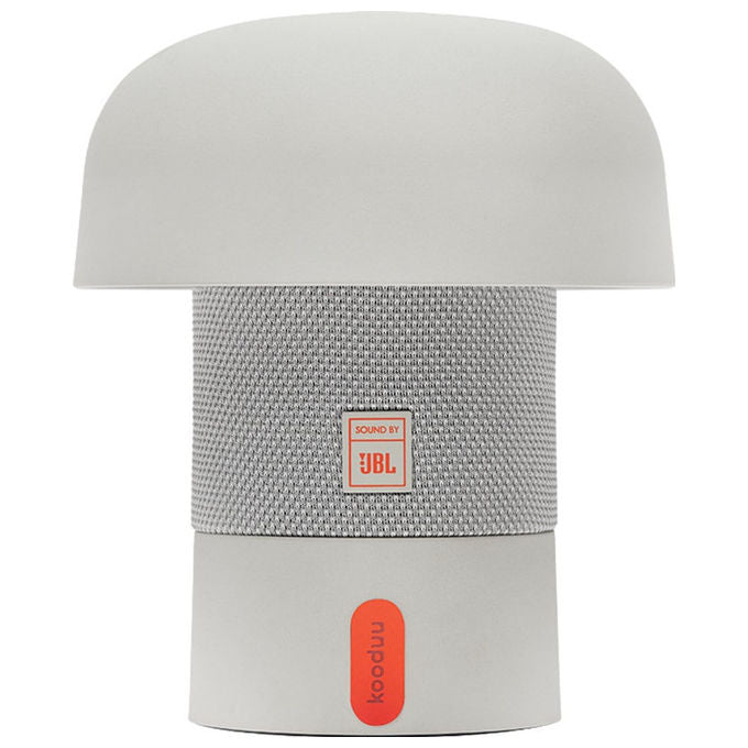 Kooduu Sensa Play Mini KDU006 lampada altoparlante portatile audio JBL 8W Bluetooth 5.3 luce LED dimmerabile 5 livelli bianco