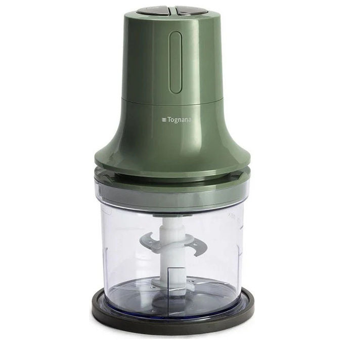 Tognana tritatutto elettrico Iridea, 400W, 500ml, 6 lame in acciaio inox, base antiscivolo, grigio perla