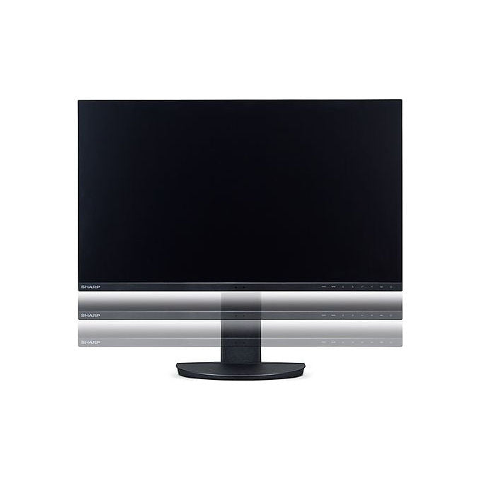 Sharp monitor 27 pollici Full HD, MultiSync EA272F, pannello IPS, 1920x1080, USB-C, DisplayPort, HDMI, regolazione altezza, Nero