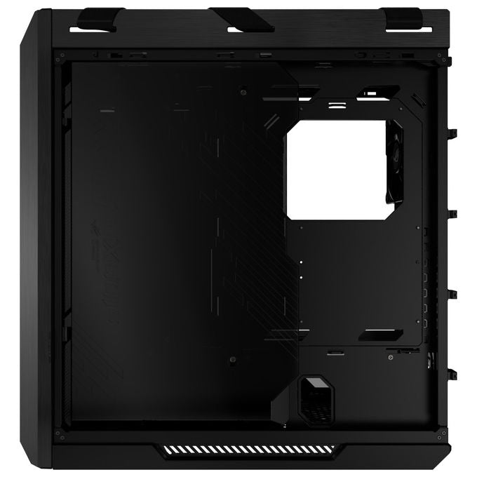 ASUS ROG Strix Helios II GX601S, case midi tower gaming, vetro temperato, alluminio CNC, E-ATX ATX mATX mini-ITX, 4x ventole 140 mm, ARGB, nero