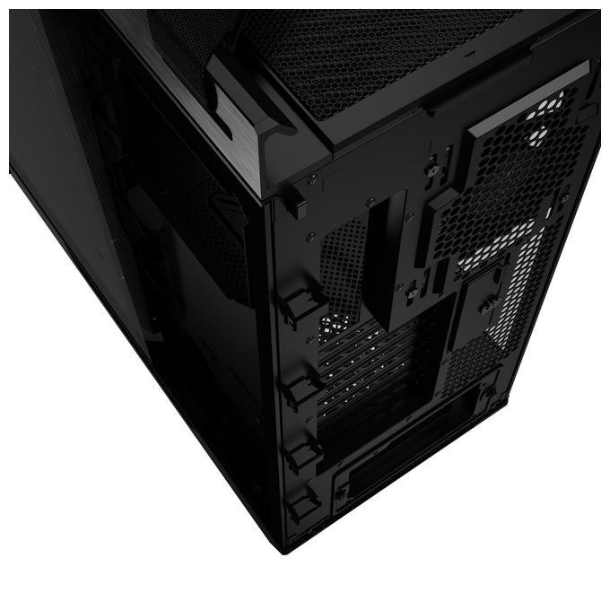 ASUS ROG Strix Helios II GX601S, case midi tower gaming, vetro temperato, alluminio CNC, E-ATX ATX mATX mini-ITX, 4x ventole 140 mm, ARGB, nero