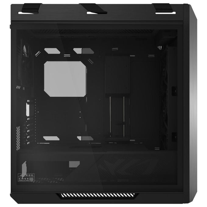 ASUS ROG Strix Helios II GX601S, case midi tower gaming, vetro temperato, alluminio CNC, E-ATX ATX mATX mini-ITX, 4x ventole 140 mm, ARGB, nero
