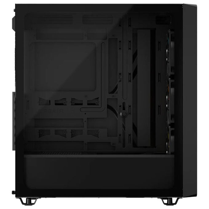 Corsair 3200D RS ARGB, case mid-tower per PC, vetro temperato, 3 ventole ARGB 120 mm, supporto radiatore 360 mm, nero