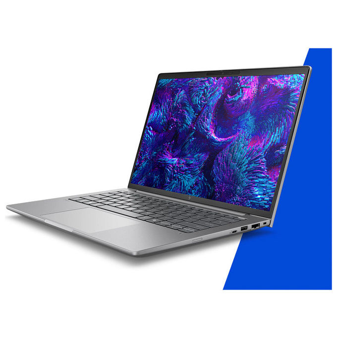 HP D4TA5ET ZBook 8 G1i Workstation Mobile 16 WUXGA Intel Core Ultra 9 32 GB DDR5 1 TB SSD NVIDIA RTX 500 Ada Wi-Fi 7 Windows 11 Pro colore Argento