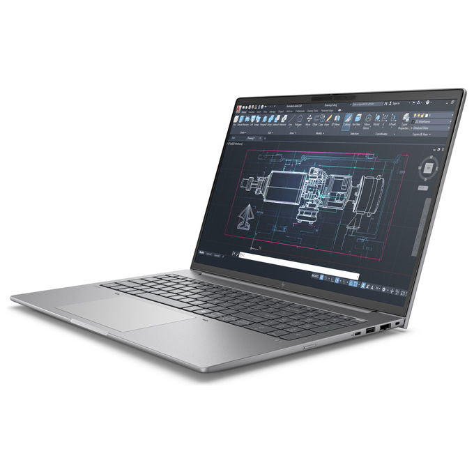HP D4TA5ET ZBook 8 G1i Workstation Mobile 16 WUXGA Intel Core Ultra 9 32 GB DDR5 1 TB SSD NVIDIA RTX 500 Ada Wi-Fi 7 Windows 11 Pro colore Argento