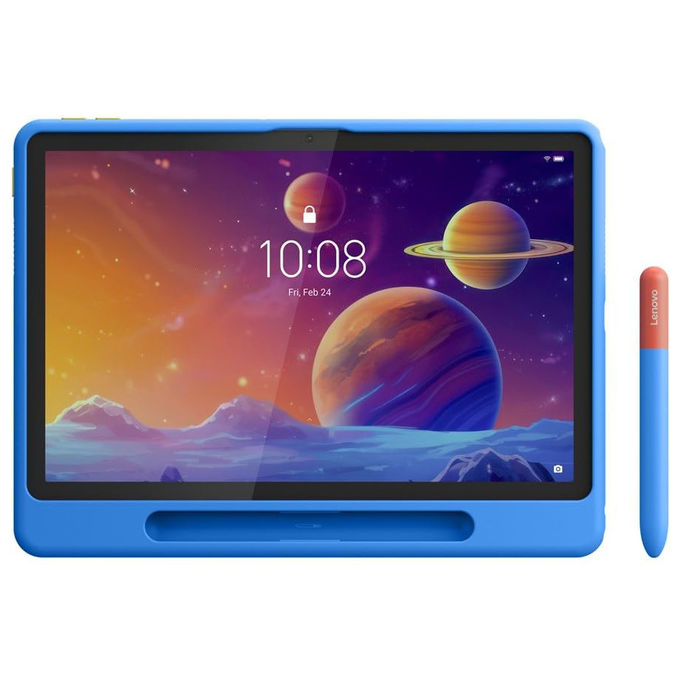 Lenovo Tab 4G, tablet 10,1 pollici, MediaTek Helio G85, 4 GB RAM, 128 GB, Android 14, 4G LTE, Wi-Fi 5, grigio