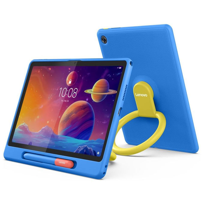 Lenovo Tab 4G, tablet 10,1 pollici, MediaTek Helio G85, 4 GB RAM, 128 GB, Android 14, 4G LTE, Wi-Fi 5, grigio
