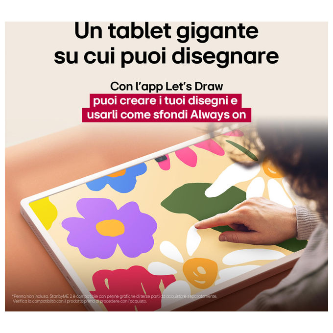 LG StanbyME 2 27LX6TDGA, monitor portatile touchscreen 27 pollici QHD, batteria 4 ore, webOS, Dolby Vision, Dolby Atmos, Wi-Fi, HDMI, USB-C
