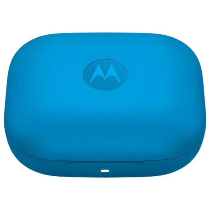 Motorola Moto Buds Bass, auricolari true wireless in-ear, ANC fino a 50dB, driver 12,4 mm, Hi-Res Audio, Bluetooth 5.3, 43h, blu