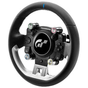 Thrustmaster GT Wheel Add-On, volante da corsa in vera pelle 28 cm, licenza Gran Turismo, compatibile PS5, PS4, PC, nero