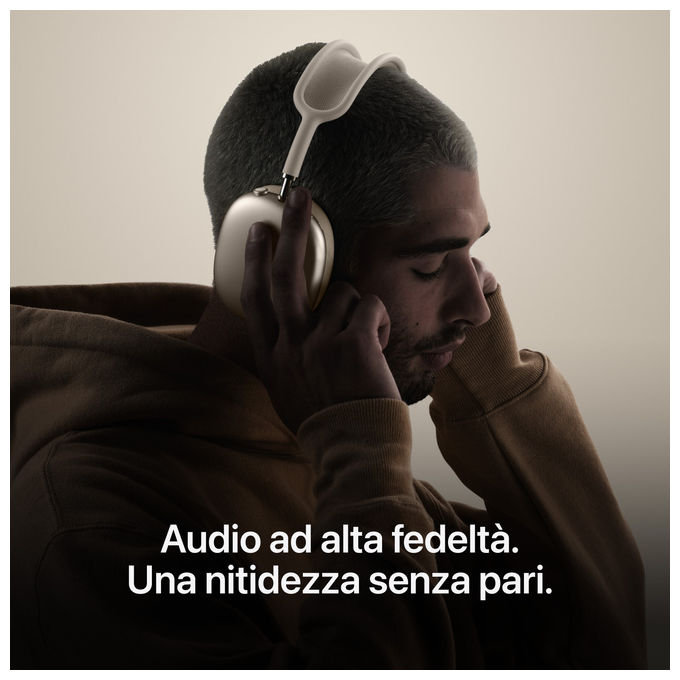 Apple MHWL4ZM-A AirPods Max 2 – Cuffie Over-Ear Wireless, Chip H2, ANC, Audio Spaziale, Bluetooth 5.3, 20h autonomia, colore Galassia