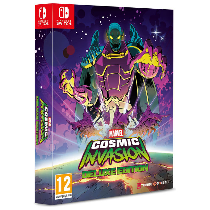 Marvel cosmic invasion deluxe edition, Nintendo Switch, beat em up, 15 supereroi, pixel art, multigiocatore locale e online, Dotemu