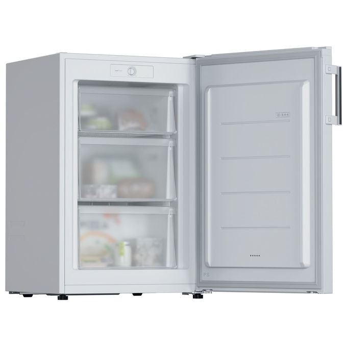 Candy CNUQ2L58EWH City Mini Congelatore Verticale 90 L 85 cm Classe E 37 dB Low Frost colore Bianco