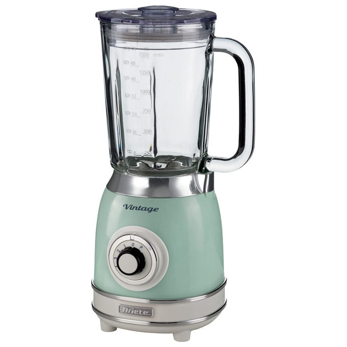 Ariete 583 Vintage Frullatore da tavolo 1,5 L 1000 W 4 Lame Acciaio Inox 4 Velocita' Pulse Tritaghiaccio colore Verde