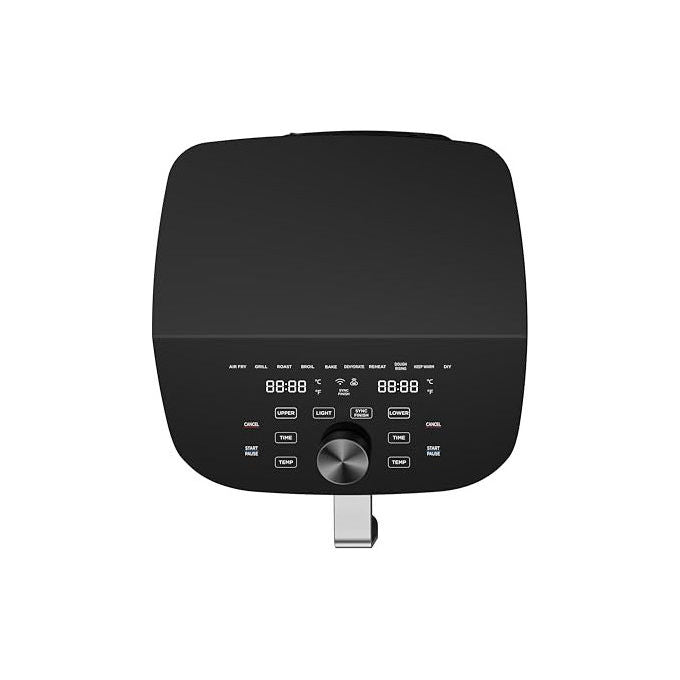 Midea friggitrice ad aria MAD1100DADK, 11 litri doppia zona, 1700w, tecnologia HeatXpress, 10 programmi, connessione IoT, nero