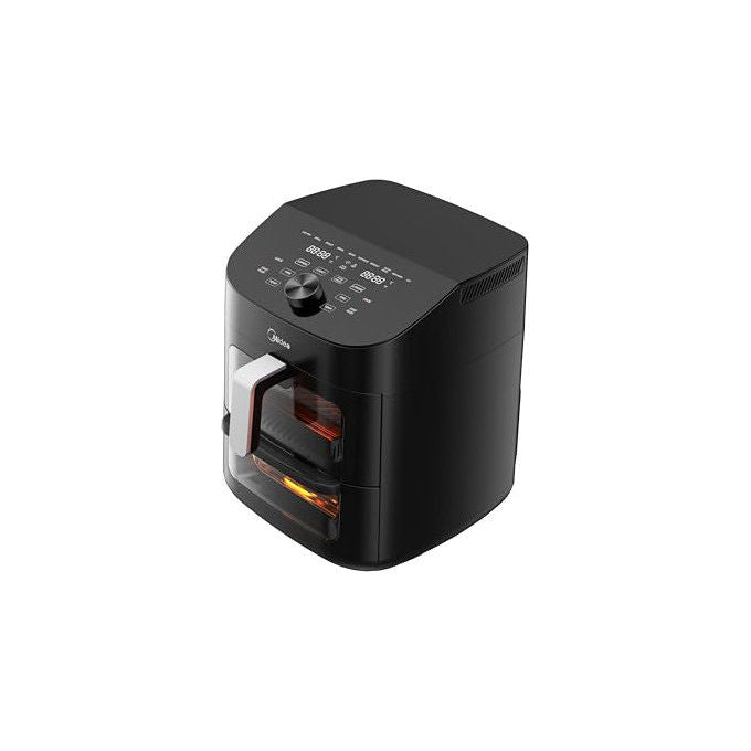 Midea friggitrice ad aria MAD1100DADK, 11 litri doppia zona, 1700w, tecnologia HeatXpress, 10 programmi, connessione IoT, nero