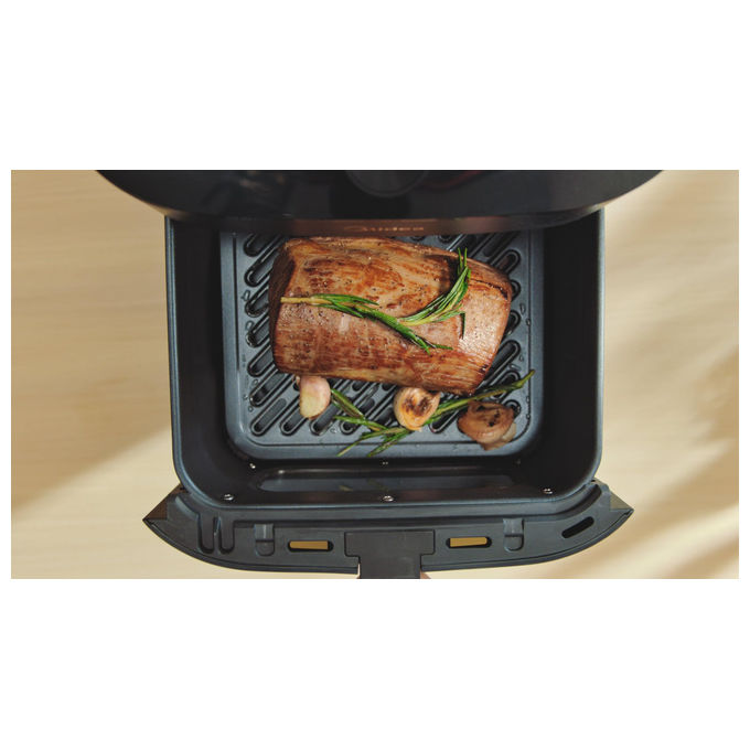 Midea friggitrice ad aria MAD1100DADK, 11 litri doppia zona, 1700w, tecnologia HeatXpress, 10 programmi, connessione IoT, nero