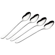Lagostina Lavinia set 4 cucchiaini da caffe', acciaio inox 18-10, finitura lucida a specchio, lavabili in lavastoviglie