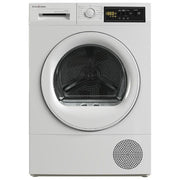Schaub Lorenz VSDR08D1 Asciugatrice Pompa di Calore 8 Kg Classe E Motore Inverter 15 Programmi 64 dB (85x60x52.5 cm) colore Bianco