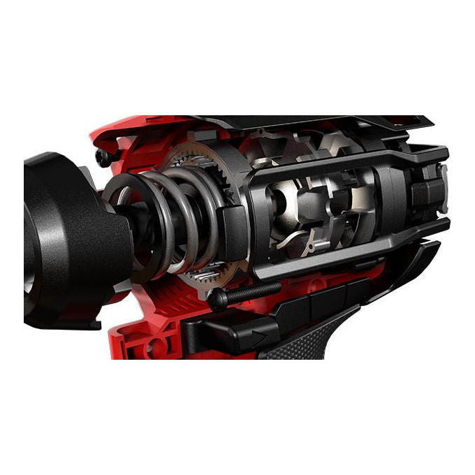 Einhell avvitatore a impulsi a batteria IMPAXXO 18-230, brushless, 230 Nm, 18 V, attacco 1-2'', luce LED, nero rosso