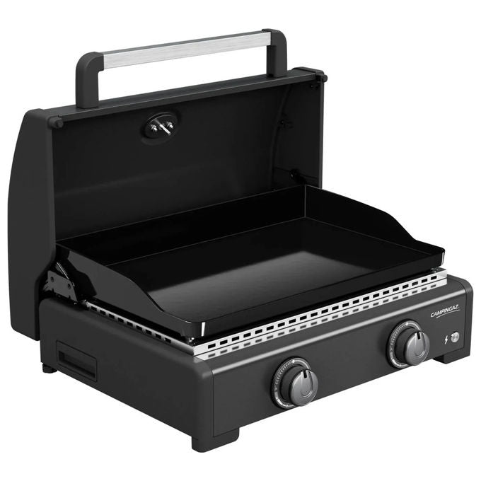 Campingaz copertura per plancha con coperchio, idrorepellente, poliestere nero, Sigma 2 Cook, Onyx 2 Cook, 65x56x31 cm