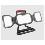 Strike proiettore led trifacciale portatile 30W, 2500 lumen, batteria ricaricabile 6000mAh, IP65, IK06, 4000K, STK-T2500