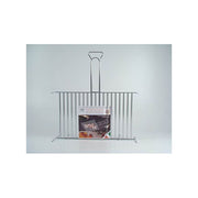 Filtex graticola doppia liscia albergo, filo di ferro cromato, 35x40 cm, uso professionale Ho.Re.Ca, 6 pezzi