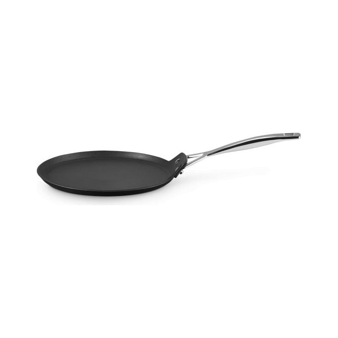Crepiera in alluminio antiaderente, diametro 32 cm, compatibile induzione, cottura uniforme, per crepes e piadine