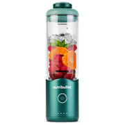 Nutribullet Flex frullatore portatile 590 ml, ricarica USB-C, tritaghiaccio, lame acciaio inox, lavabile in lavastoviglie, arancione