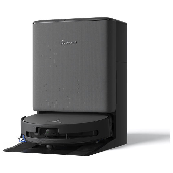Ecovacs DEEBOT T90 Pro Omni robot aspirapolvere lavapavimenti, 30000 Pa, stazione omni, svuotamento automatico, nero