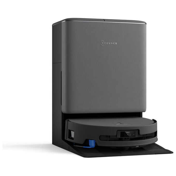 Ecovacs DEEBOT T90 Pro Omni robot aspirapolvere lavapavimenti, 30000 Pa, stazione omni, svuotamento automatico, nero