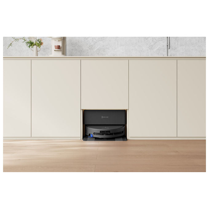 Ecovacs DEEBOT T90 Pro Omni robot aspirapolvere lavapavimenti, 30000 Pa, stazione omni, svuotamento automatico, nero