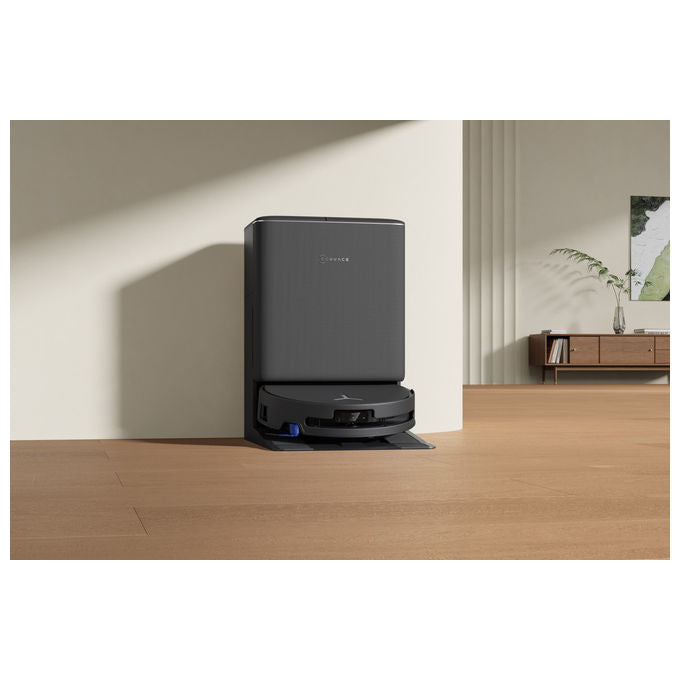 Ecovacs DEEBOT T90 Pro Omni robot aspirapolvere lavapavimenti, 30000 Pa, stazione omni, svuotamento automatico, nero
