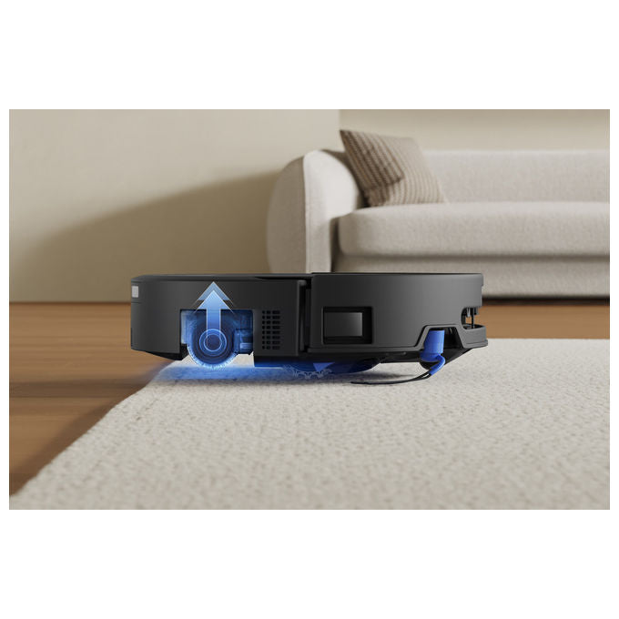 Ecovacs DEEBOT T90 Pro Omni robot aspirapolvere lavapavimenti, 30000 Pa, stazione omni, svuotamento automatico, nero