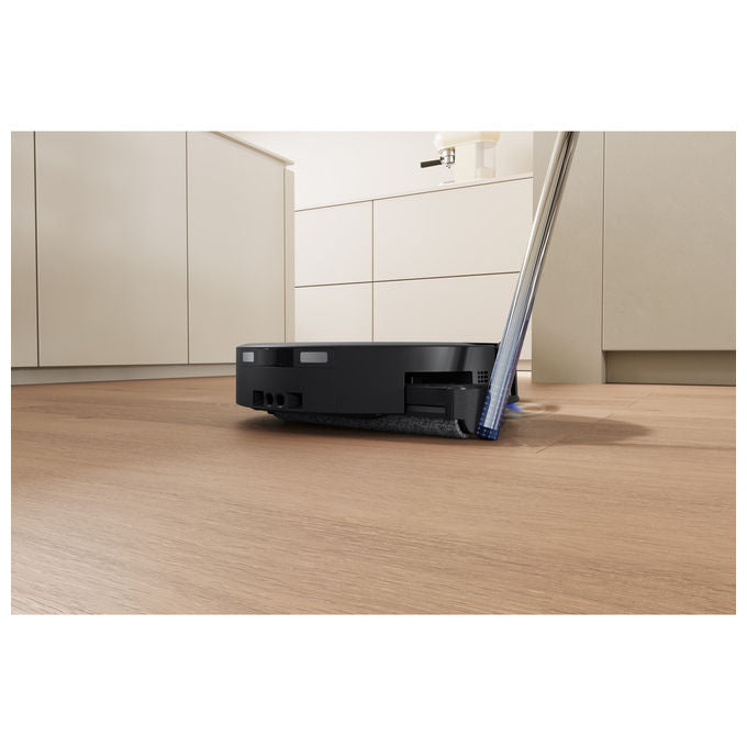 Ecovacs DEEBOT T90 Pro Omni robot aspirapolvere lavapavimenti, 30000 Pa, stazione omni, svuotamento automatico, nero