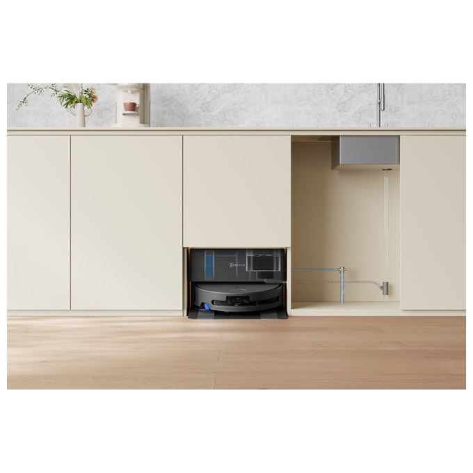 Ecovacs DEEBOT T90 Pro Omni robot aspirapolvere lavapavimenti, 30000 Pa, stazione omni, svuotamento automatico, nero