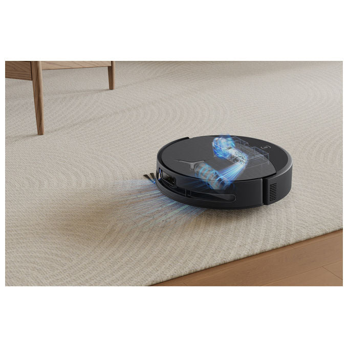 Ecovacs DEEBOT T90 Pro Omni robot aspirapolvere lavapavimenti, 30000 Pa, stazione omni, svuotamento automatico, nero
