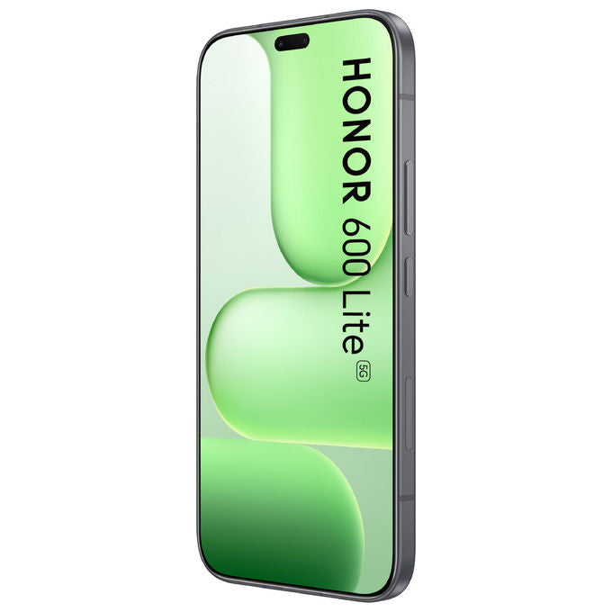 Honor 600 Lite bundle con Watch 2i, 6,6 pollici AMOLED 120Hz, 8 GB RAM, 256 GB, 108 MP, 5G, nero