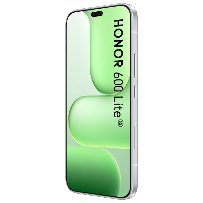 Honor 600 Lite bundle con Watch 2i, smartphone 6.6'' AMOLED, 8 GB RAM, 256 GB, 108 MP, 5G, Velvet Grey