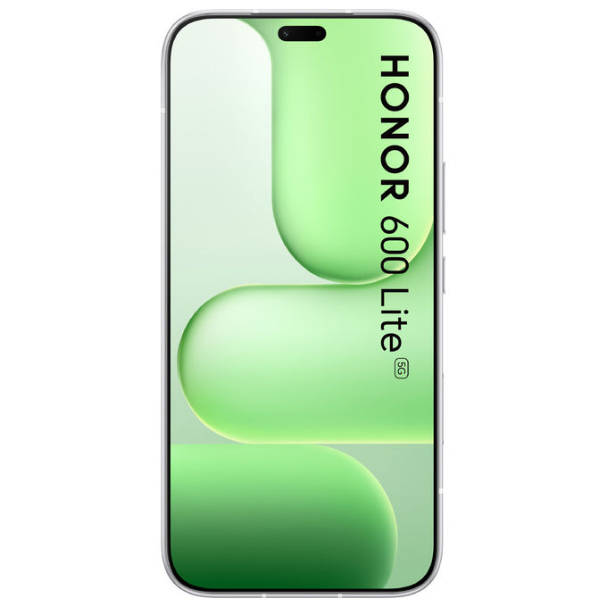 Honor 600 Lite bundle con Watch 2i, smartphone 6.6'' AMOLED, 8 GB RAM, 256 GB, 108 MP, 5G, Velvet Grey