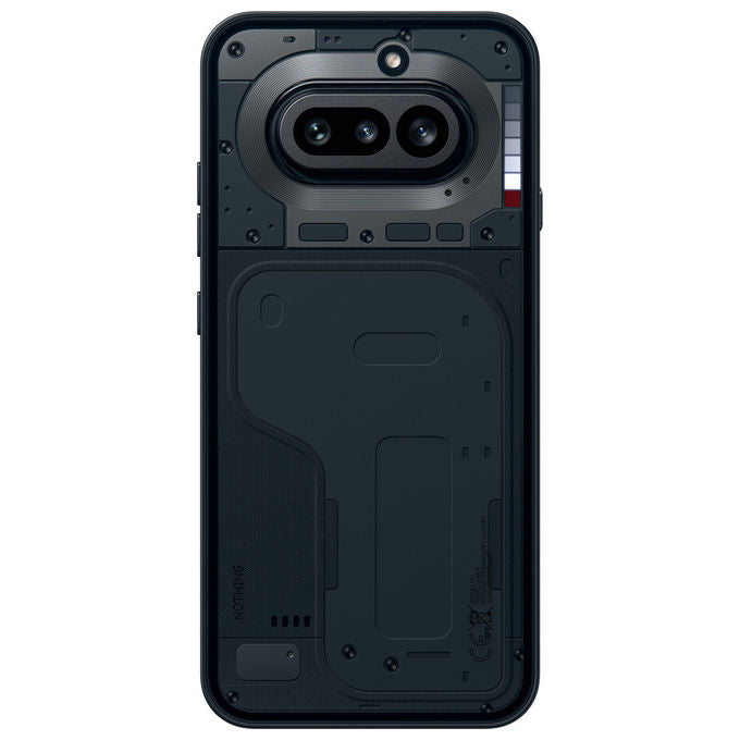 Nothing Phone (4a), smartphone 5G, display AMOLED 6.78'', Snapdragon 7s Gen 4, 12 GB RAM, 256 GB, tripla fotocamera 50 MP, nero