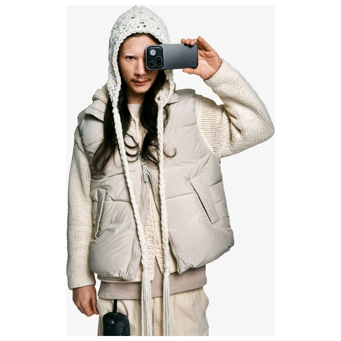 Nothing Phone 4a Pro, smartphone 5G, 6.83'' AMOLED 144Hz, Snapdragon 7 Gen 4, 8 GB RAM, 128 GB, tripla fotocamera 50 MP OIS, 5080 mAh, nero