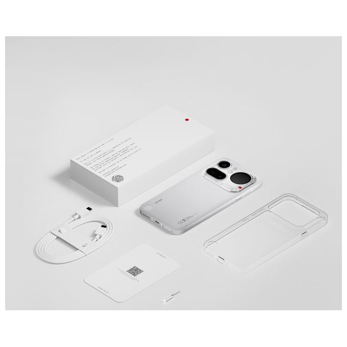 Nothing Phone 4a Pro, smartphone 5G, 6.83'' AMOLED 144Hz, Snapdragon 7 Gen 4, 8 GB RAM, 128 GB, tripla fotocamera 50 MP OIS, 5080 mAh, nero