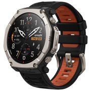 Amazfit T-Rex Ultra 2 smartwatch, cassa 51 mm titanio grado 5, display AMOLED, GPS dual-band, mappe precaricate, 30 giorni autonomia, nero