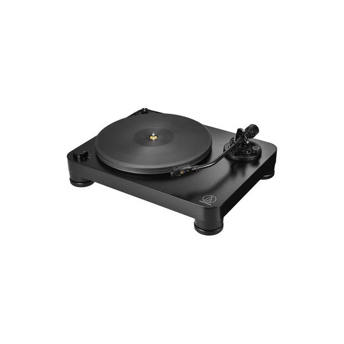 Audio technica AT-LP7X, giradischi manuale a cinghia, preamplificatore phono MM-MC, testina AT-VM95E, piatto acrilico 20 mm, nero opaco