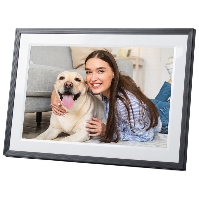 Kodak cornice digitale RCF-1018, 10,1 pollici IPS touch screen, Wi-Fi, 32 GB, risoluzione 1280x800, nero