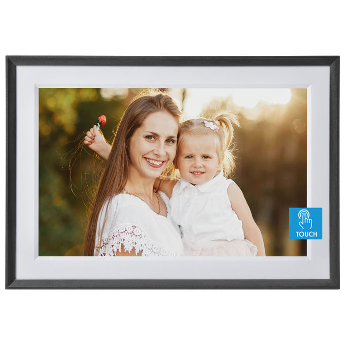 Kodak cornice digitale RCF-1018, 10,1 pollici IPS touch screen, Wi-Fi, 32 GB, risoluzione 1280x800, nero