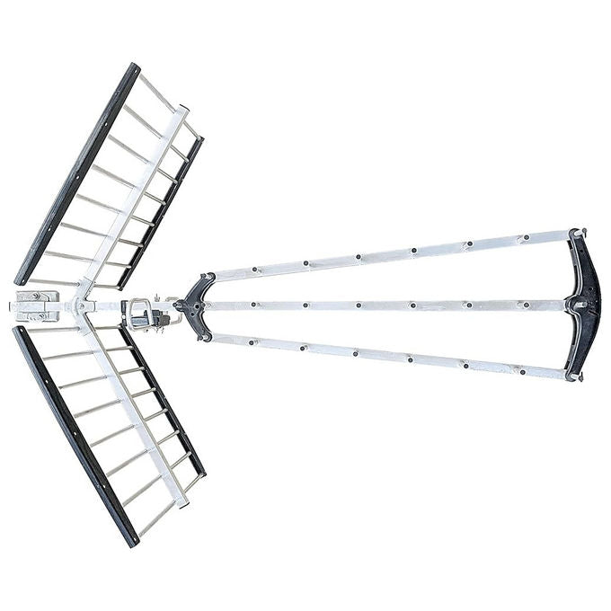 Corel antenna digitale terrestre 56 elementi UHF, filtro 5G LTE, DVB-T Full HD, IP65, connettore F, uso esterno, COR56UHF5G